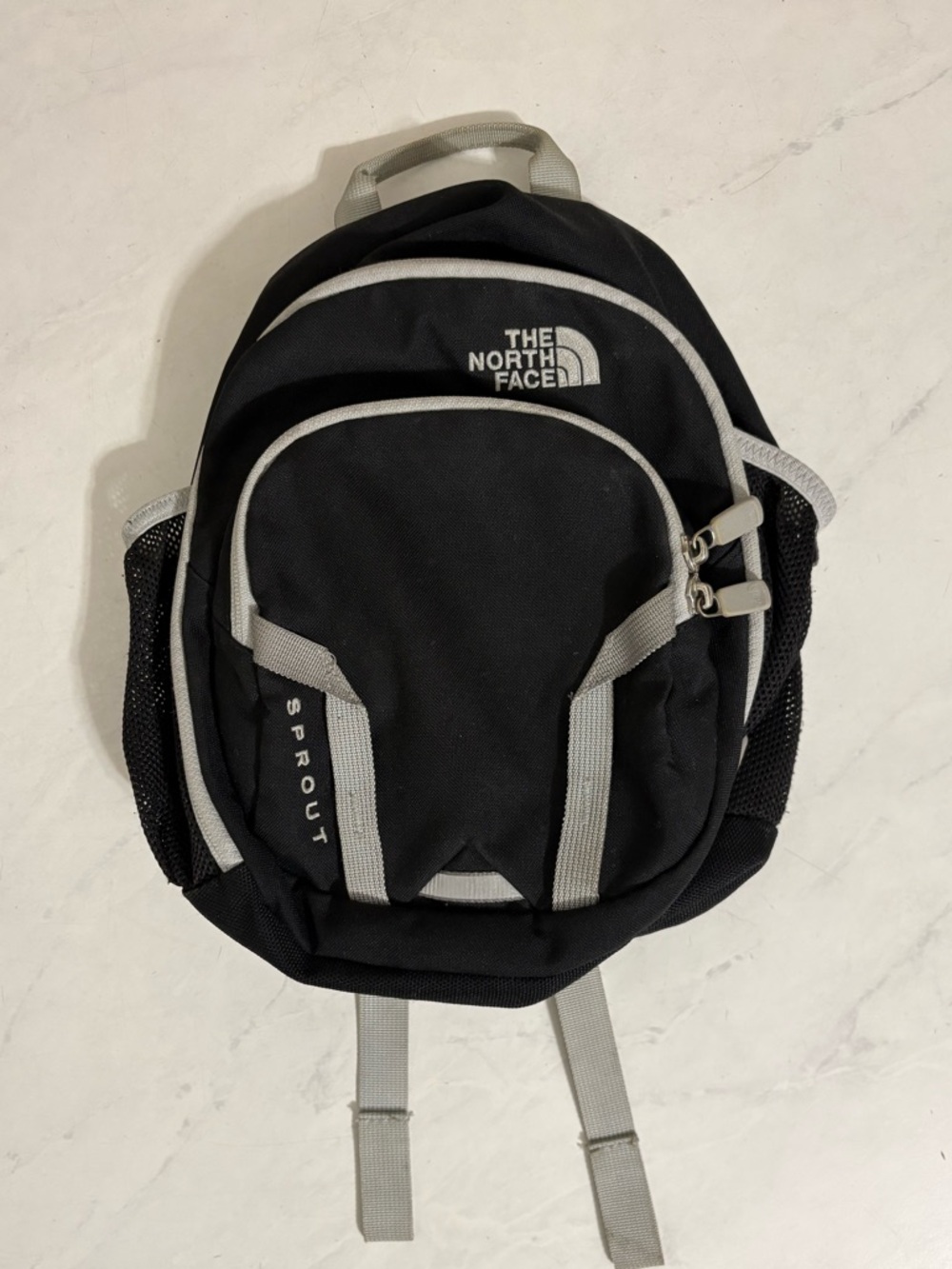 The North Face Black Sprout Mini Backpack‎ Kids Youth Travel Lightweight